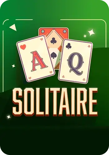 Online solitaire casino card game